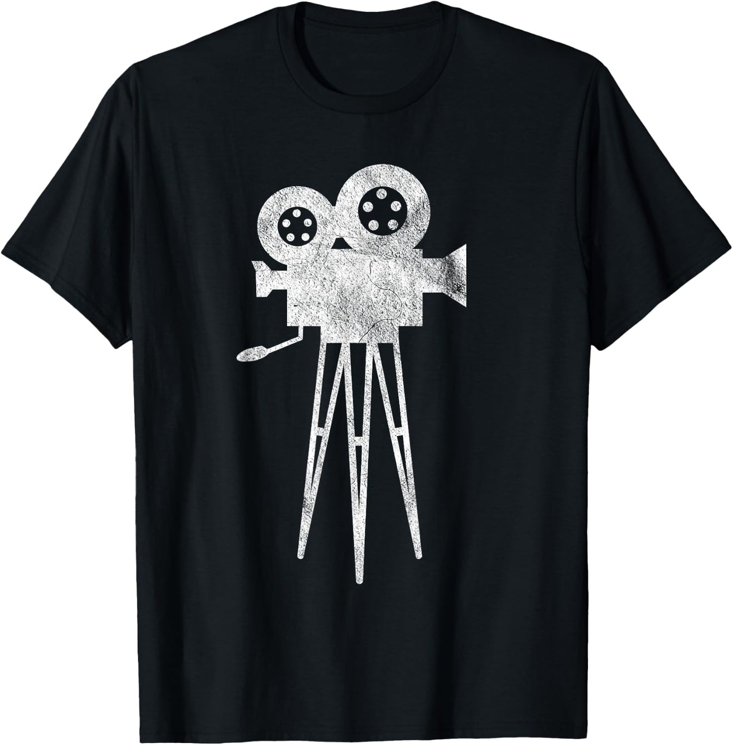 Videographer Director Video Camera Cinema Film Photo T-Shirt - T-Shirt | Black