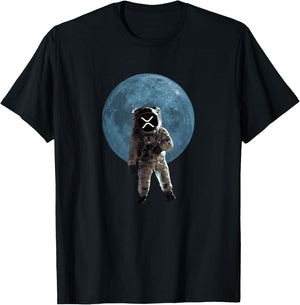 XRP Merchandise Cryptocurrency Gift Blockchain Crypto T-Shirt - T-Shirt | Black