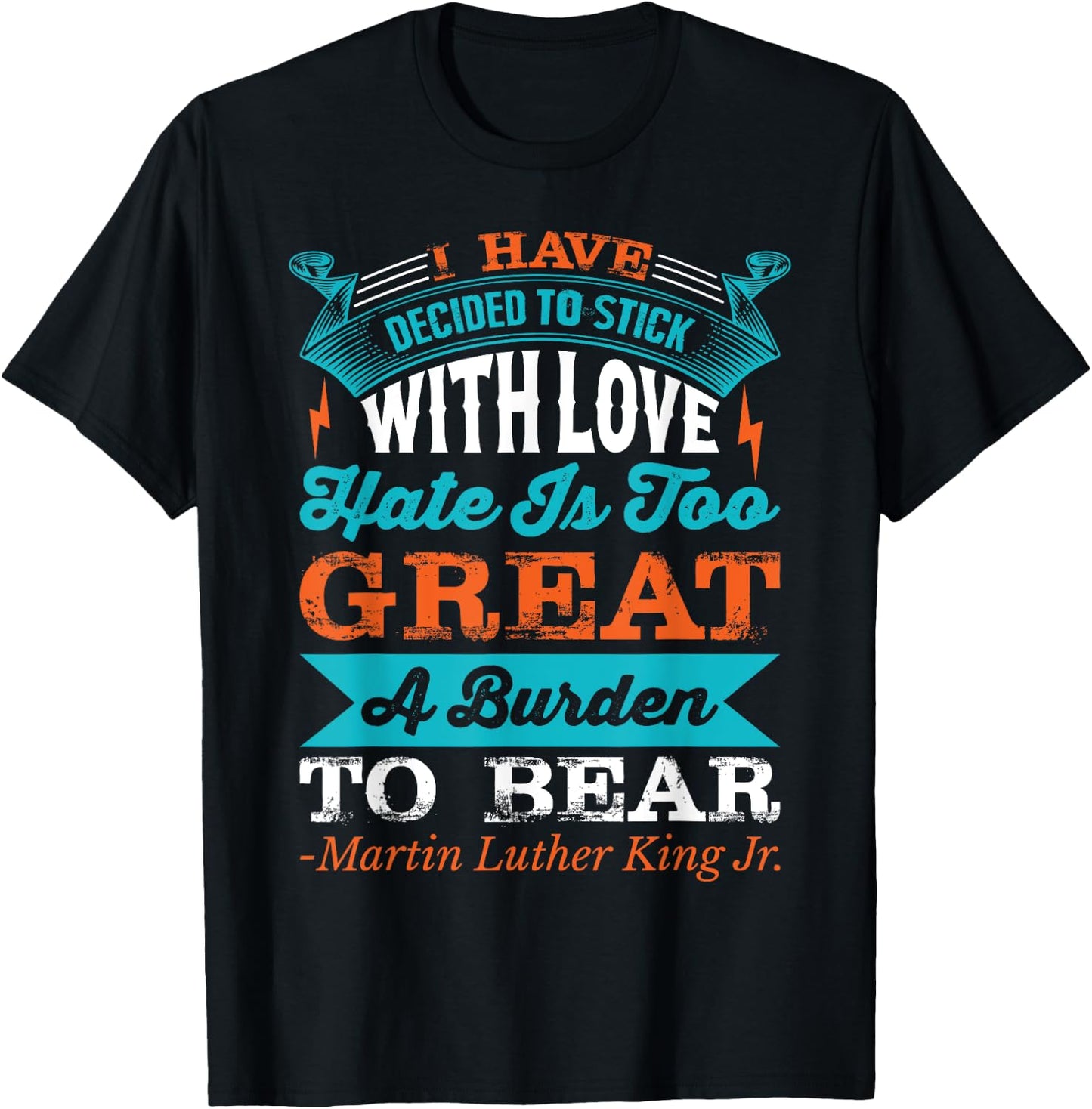 Martin Luther King Jr. T-Shirt - T-Shirt | Black