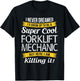 Forklift Mechanic Shirt Funny Gift T-Shirt - T-Shirt | Black
