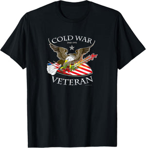 Cold War Veteran T-Shirt - T-Shirt | Black