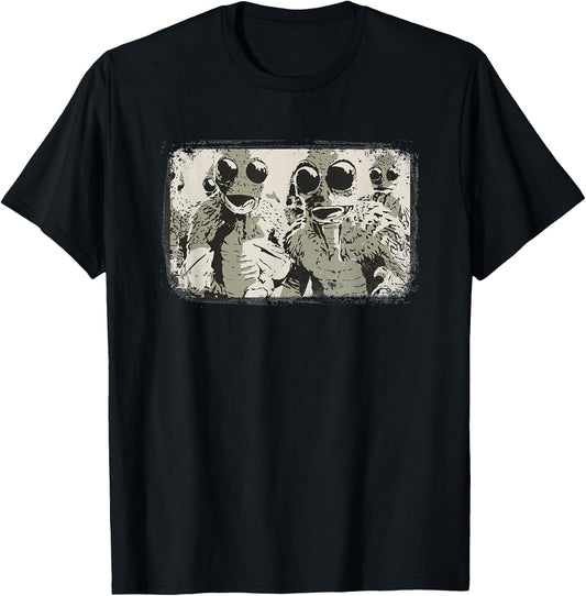 Sleestak T Shirt - Land of the Lost Distressed Vintage T-Shirt - T-Shirt | Black