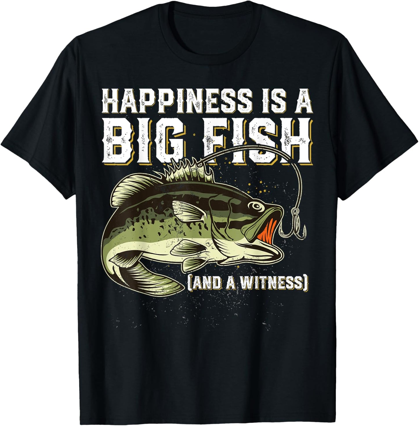 Funny Fishing Saying Fish Men Women T-Shirt - T-Shirt | Black