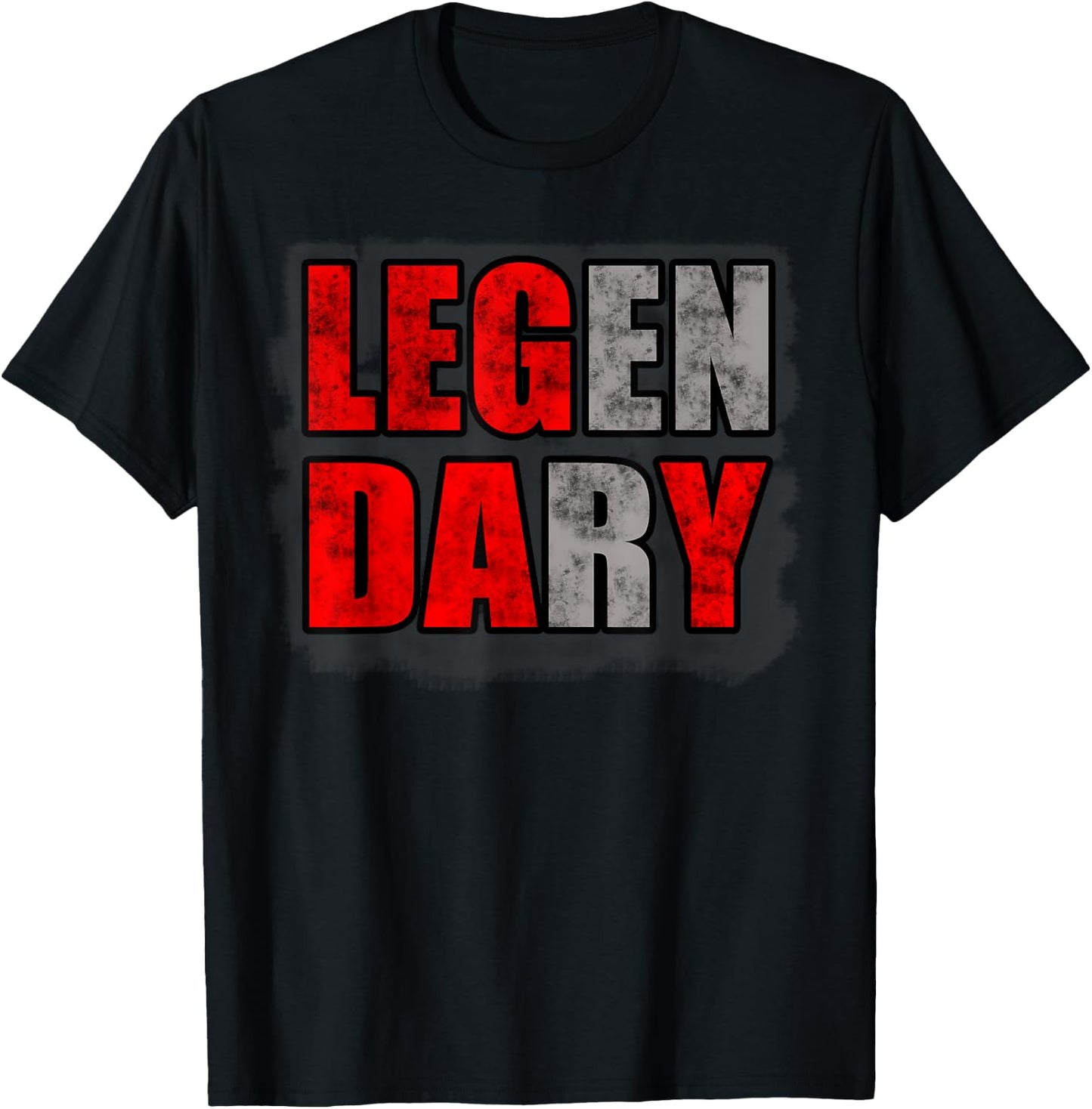 Leg Day Legendary Shirt Fitness Bodybuilding T-Shirt - T-Shirt | Black
