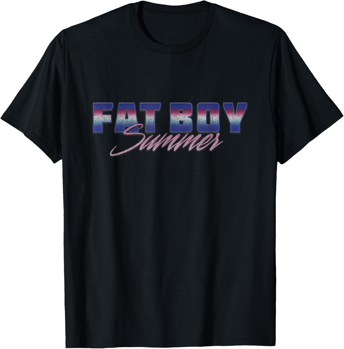 FAT BOY Summer T-Shirt - T-Shirt | Black
