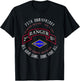 D-Day 75th Anniversary 2nd Ranger Bn. WWII Vintage T-Shirt - T-Shirt | Black
