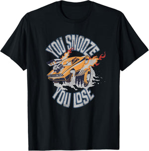 Disney and Pixar’s Cars Snot Rod You Snooze You Lose T-Shirt - T-Shirt | Black
