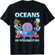 Octopus Sea Animal Summer Reading, Oceans Of Possibilities T-Shirt - T-Shirt | Black