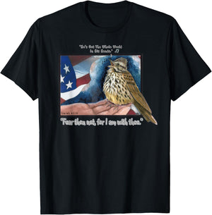 He's got the whole world in His Hand T-Shirt - T-Shirt | Black