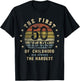 Gag Gifts Women 50 Year Old The First 50 Years Are Always The Hardest 50th Birthday Joke T-Shirt - T-Shirt | Black