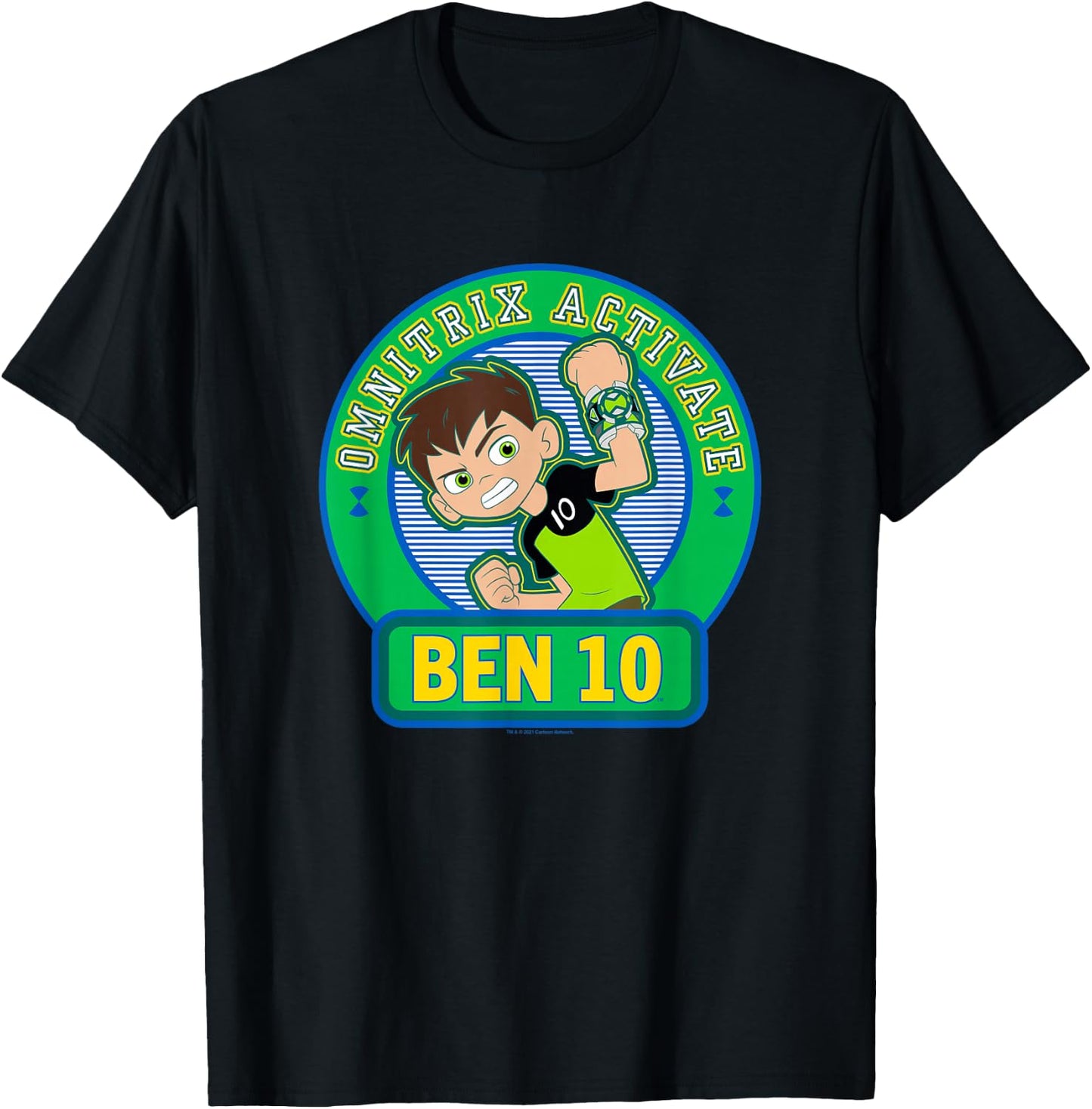Ben 10 Omnitrix Activate T-Shirt - T-Shirt | Black