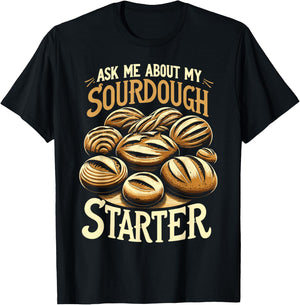 Baker Sourdough T-Shirt - T-Shirt | Black