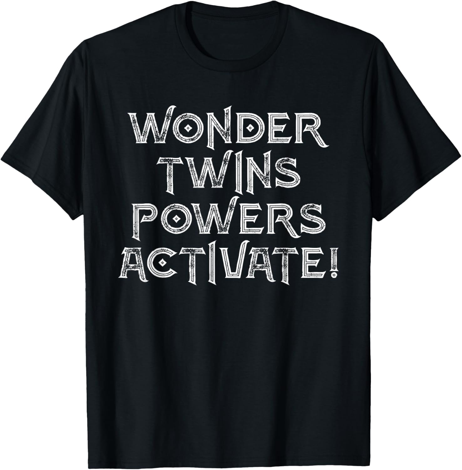 Wonder Twins Powers Activate T-Shirt - T-Shirt | Black