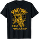 Space Force Make Space Great Again Graphic T-Shirt - T-Shirt | Black