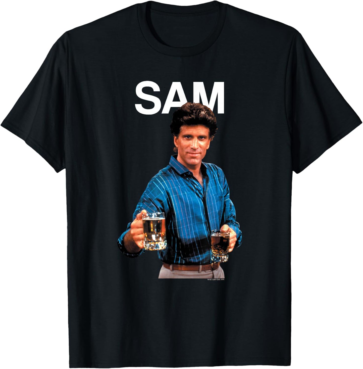 Cheers Sam T-Shirt - T-Shirt | Black