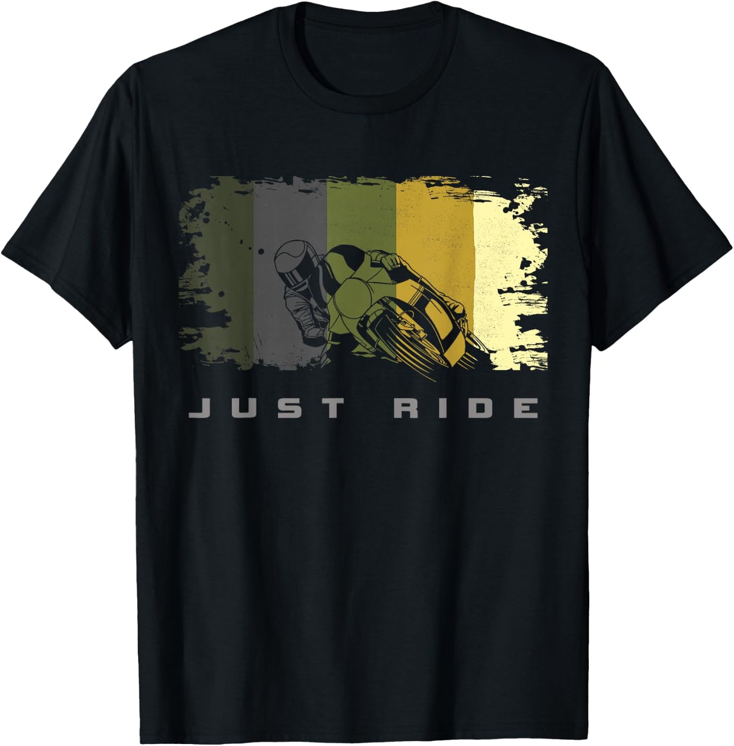 Motorcycle , Black T-Shirt - T-Shirt | Black