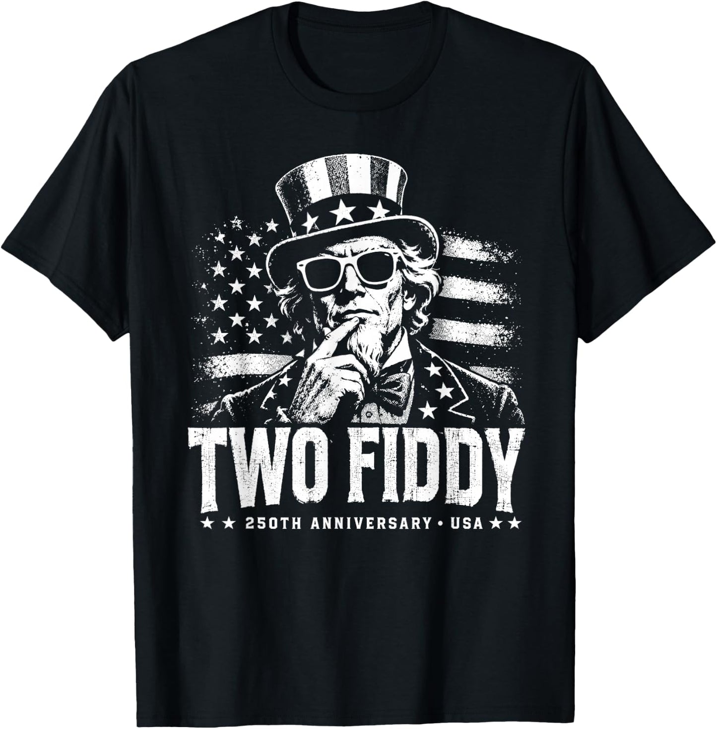 Two Fiddy T-Shirt - T-Shirt | Black