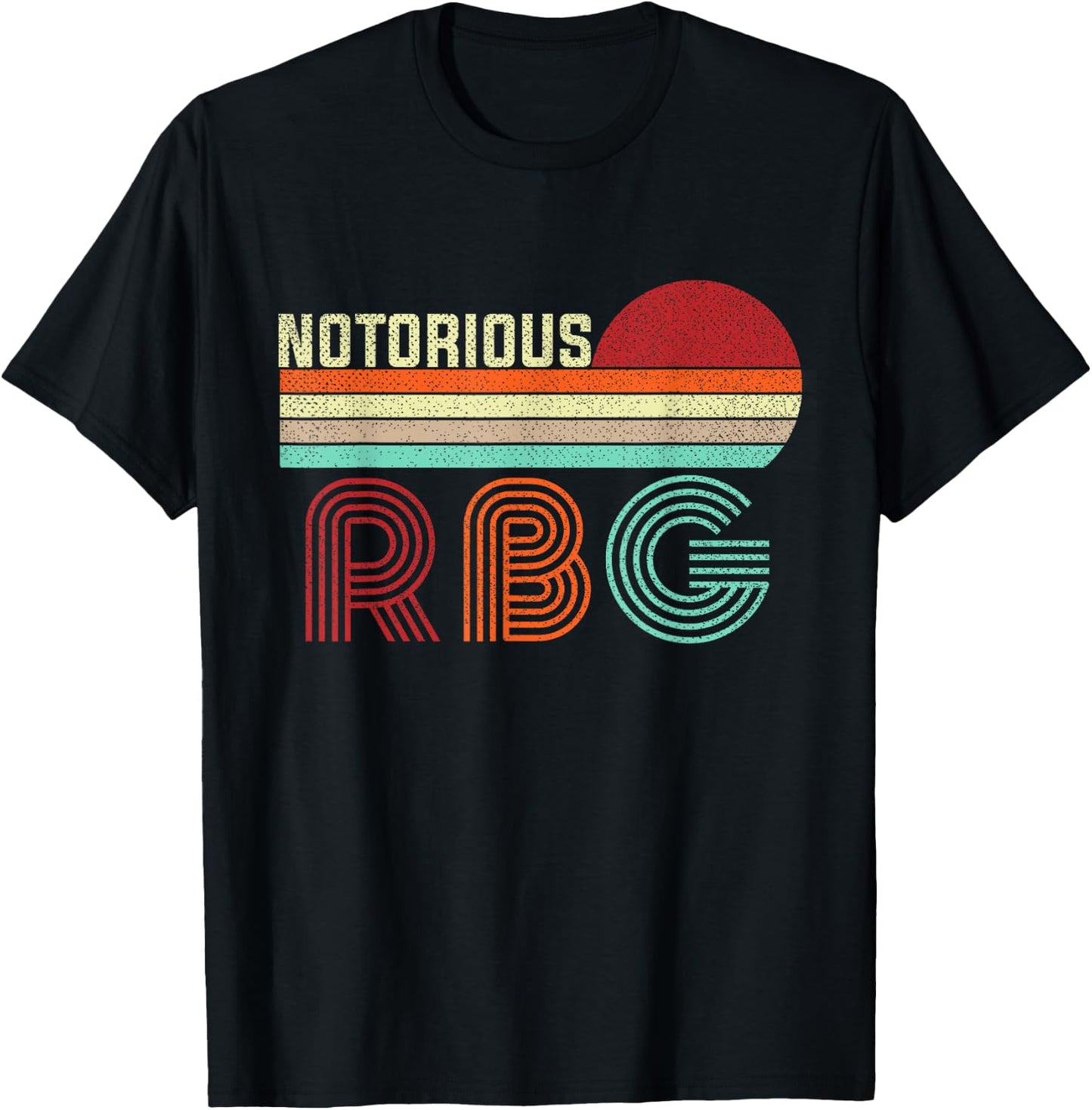 Vintage Notorious RBG shirt , Ruth Bader Ginsburg T-Shirt - T-Shirt | Black