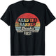 NICE 'N COOL Retro Vintage Read Banned Books First Teacher Librarian , Small, Black T-Shirt - T-Shirt | Black