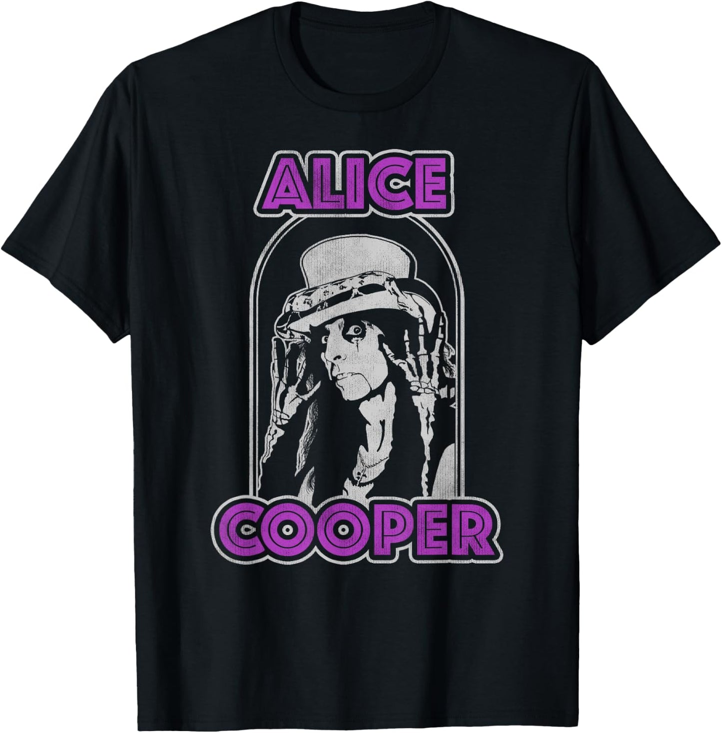 Alice Cooper – Top Hat T-Shirt - T-Shirt | Black