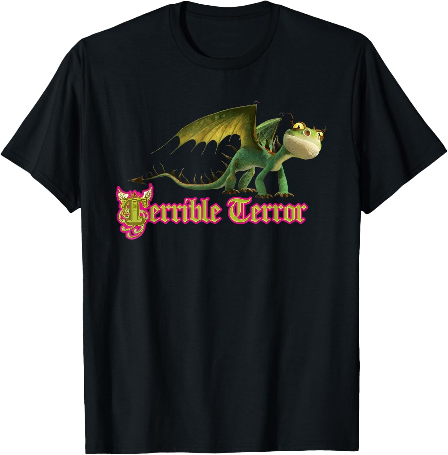 DreamWorks' Dragons: Terrible Terror T-Shirt - T-Shirt | Black