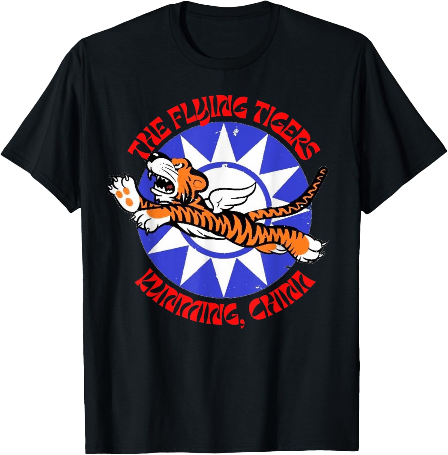 The Flying Tigers, Kunming, China T-Shirt - T-Shirt | Black