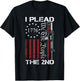 I Plead The 2nd Amendment We The People - USA AR15 Pro Gun T-Shirt - T-Shirt | Black