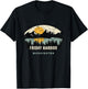 Friday Harbor Washington, Outdoors, San Juan Vacation Gifts T-Shirt - T-Shirt | Black