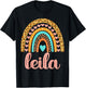 Leila Leila Name Birthday Shirt Gift T-Shirt - T-Shirt | Black
