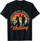 I Survived My Daughter's Wedding Funny Parents of the Bride T-Shirt - T-Shirt | Black