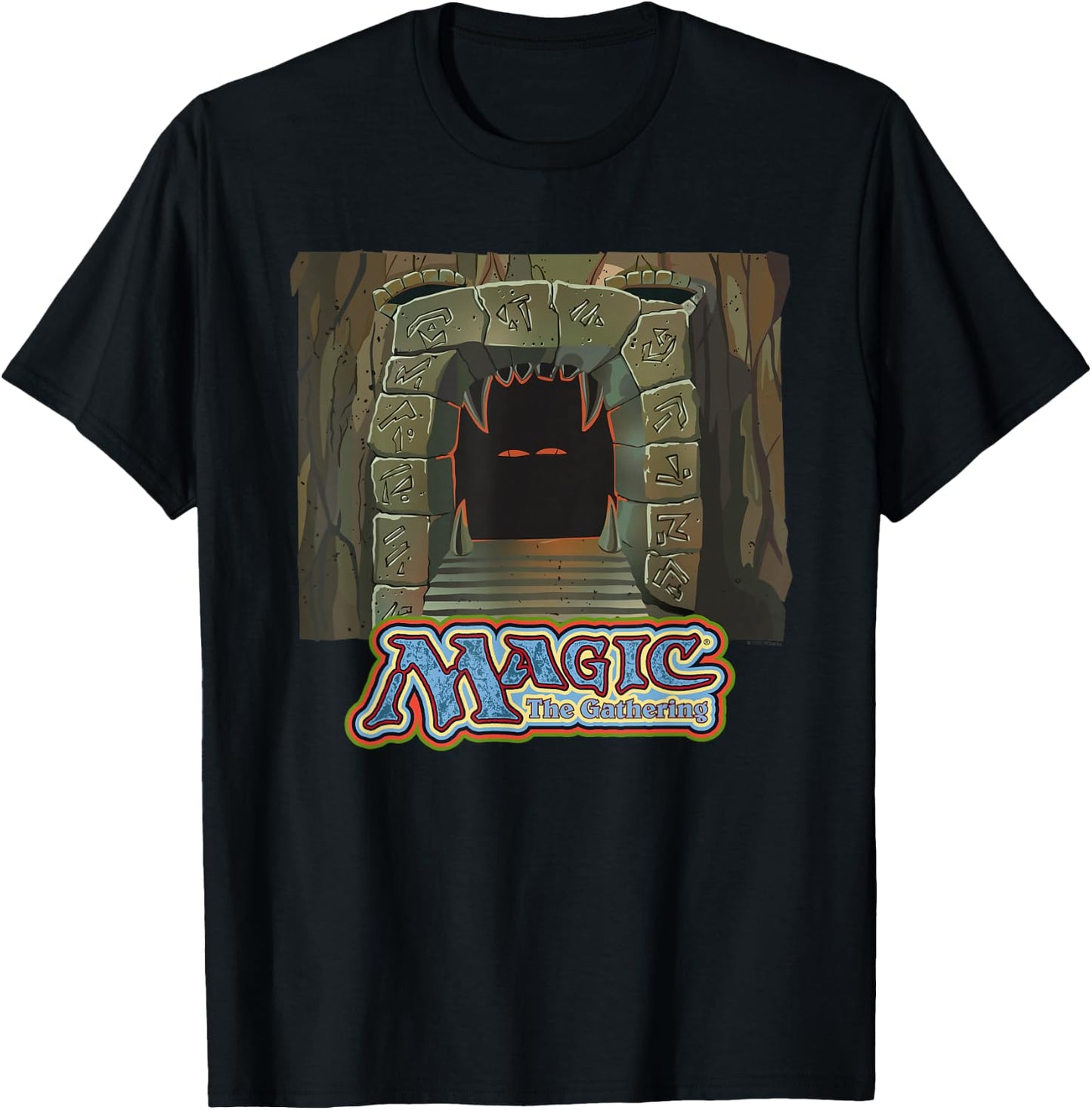 Magic: The Gathering Howling Mine Retro Card T-Shirt - T-Shirt | Black