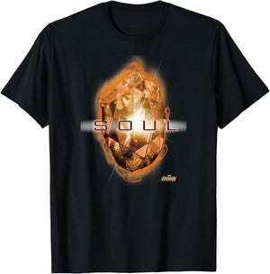 Marvel Infinity War The Orange Soul Stone Graphic T-Shirt - T-Shirt | Black