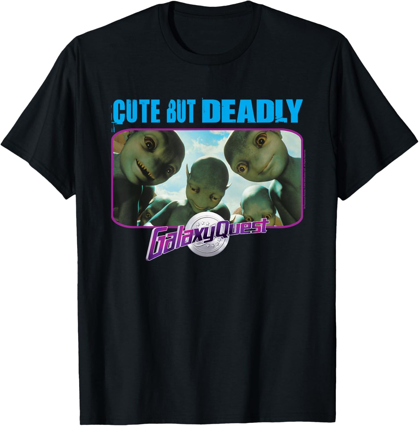 Galaxy Quest Cute But Deadly T-Shirt - T-Shirt | Black