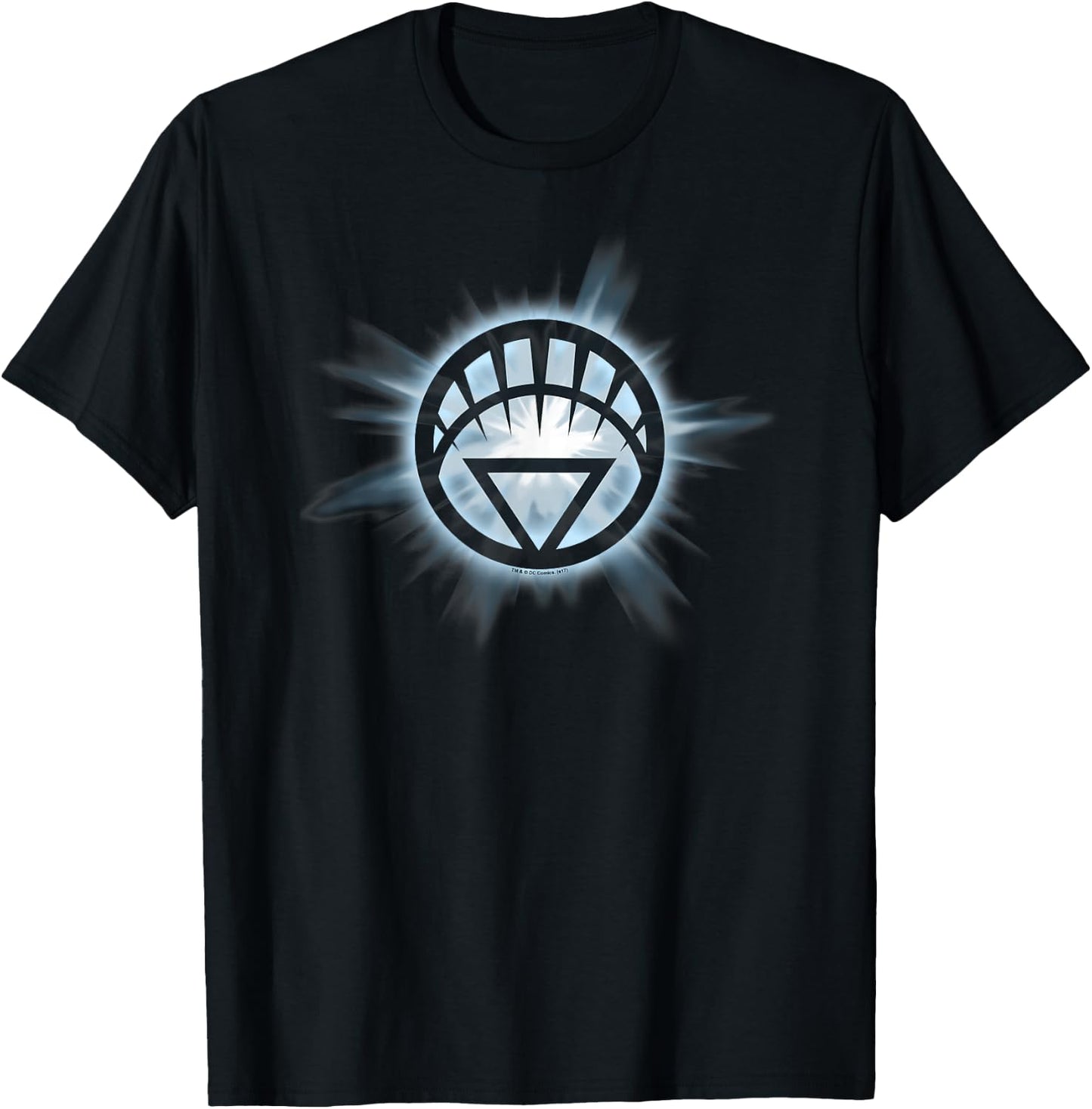 Green Lantern White Glow T-Shirt - T-Shirt | Black