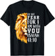 Christian Bible Verse Lion of Judah for Children and Boys T-Shirt - T-Shirt | Black
