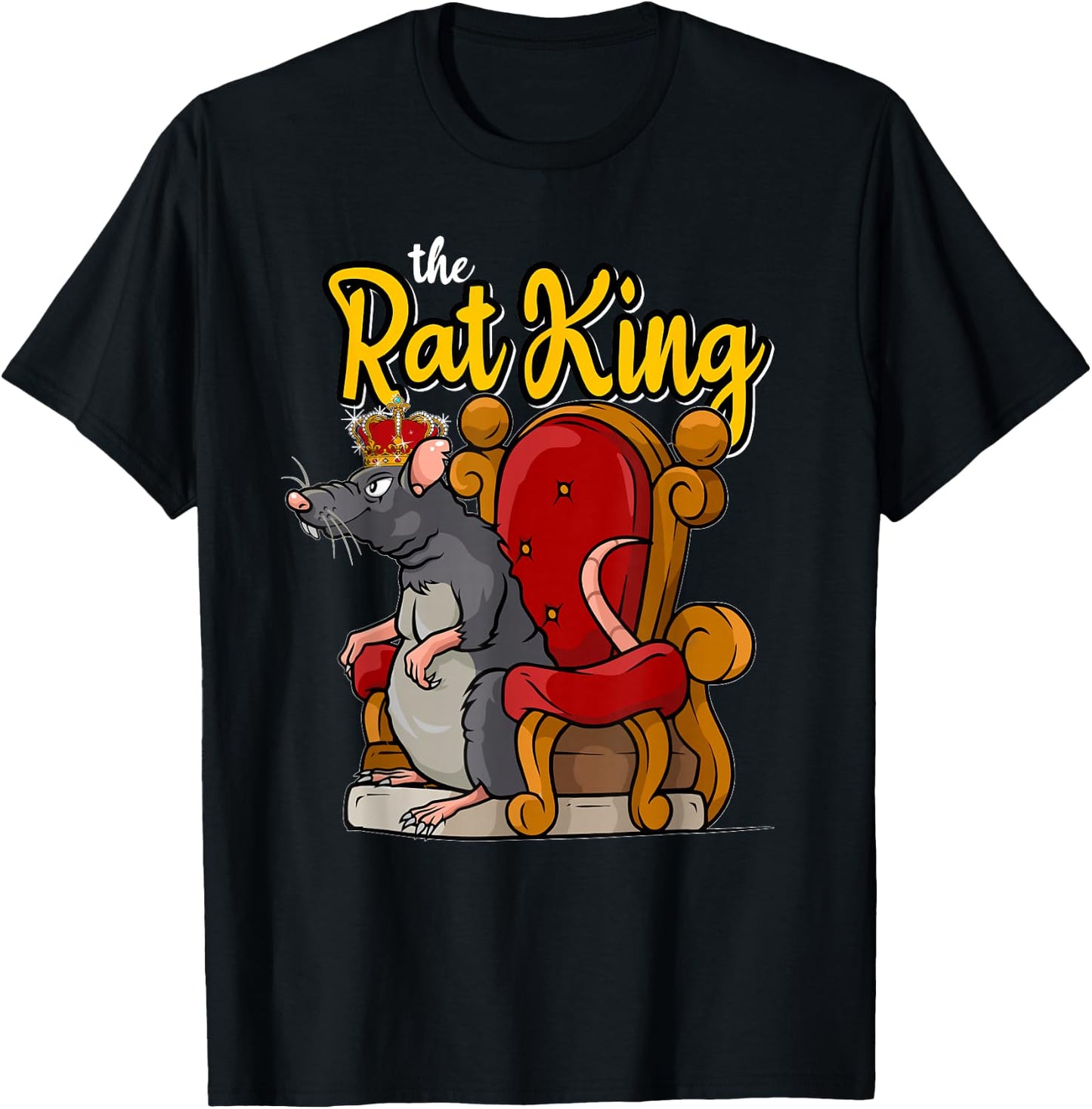 The Rat King Nutcracker Ballet Dance Animal Mouse T-Shirt - T-Shirt | Black