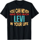 Funny Levi Personalized First Name Joke Item T-Shirt - T-Shirt | Black