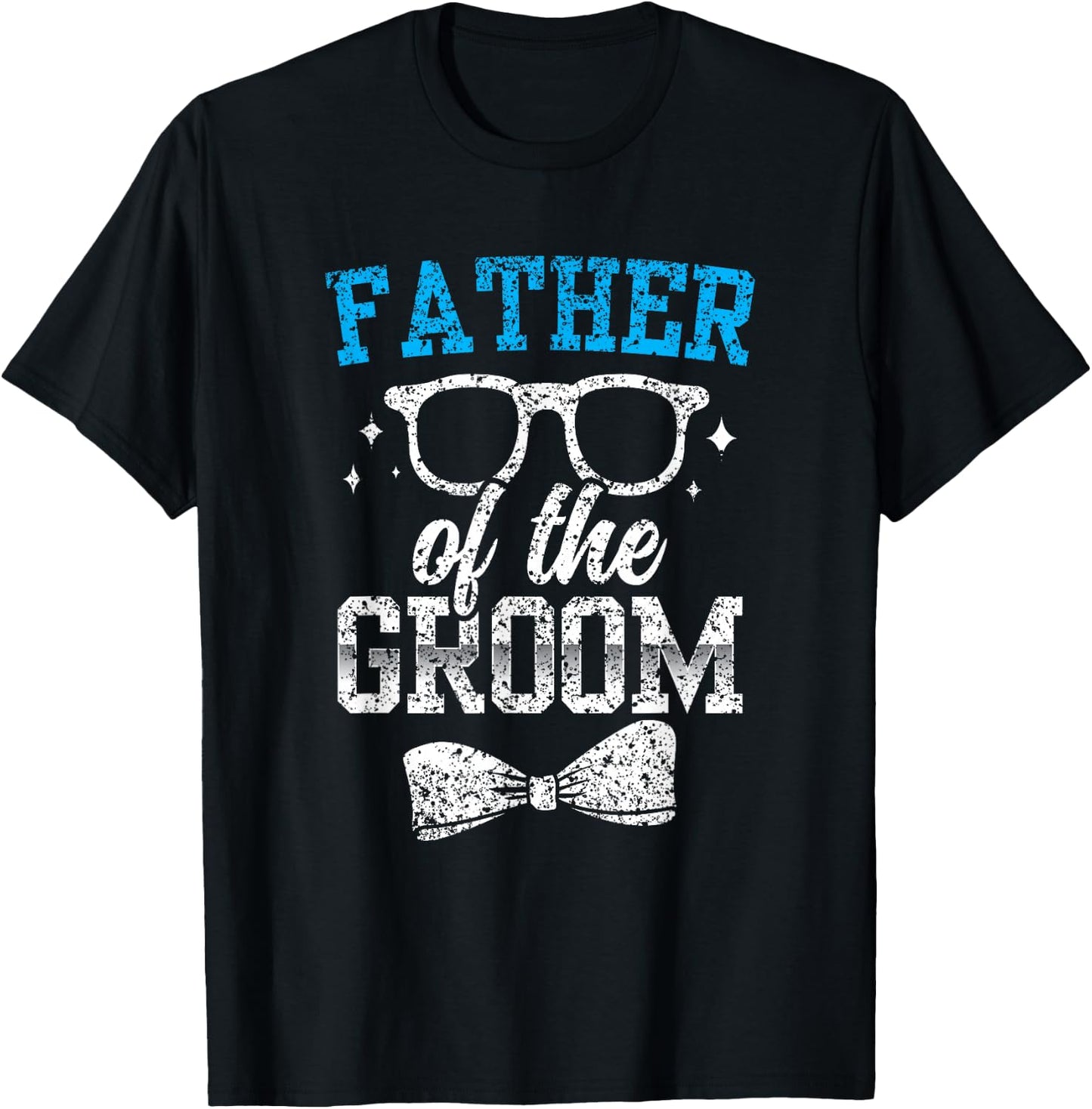Father Of The Groom Party Wedding Bachelor T-Shirt - T-Shirt | Black
