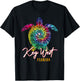 Key West Tie Dye Sea Turtle Florida Matching Family Vacation T-Shirt - T-Shirt | Black