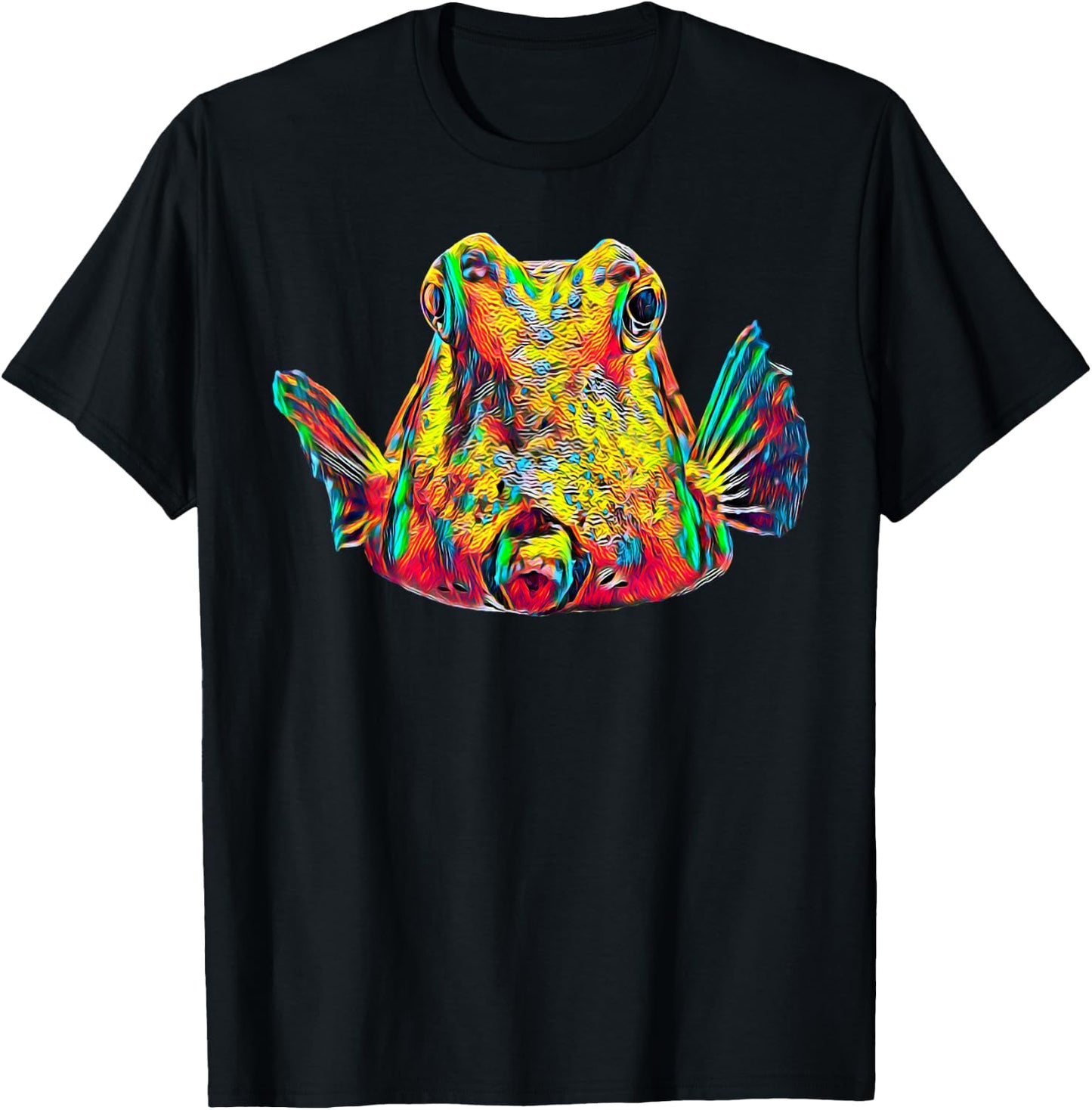 Longhorn Cowfish T-Shirt - T-Shirt | Black