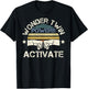 Wonder Twin Power Activated Design Sibling Design T-Shirt - T-Shirt | Black