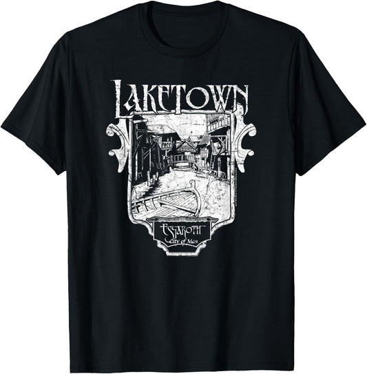 Hobbit Laketown Simple T-Shirt - T-Shirt | Black
