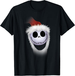 Disney - Jack Skellington Santa Holiday T-Shirt - T-Shirt | Black