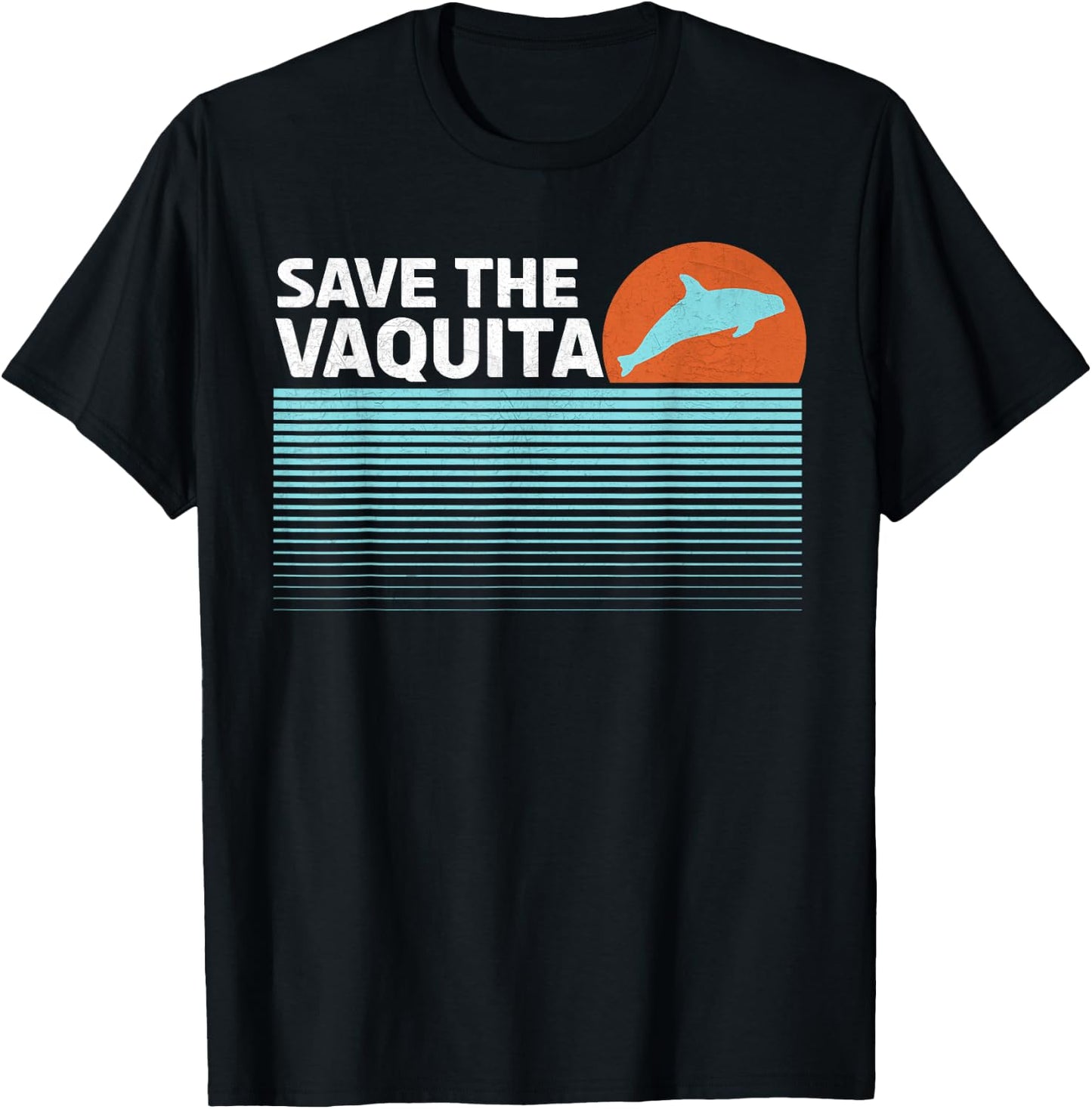 Save The Vaquita T-Shirt - T-Shirt | Black