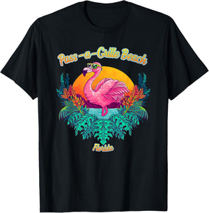 Pass-a-Grille Beach Souvenir - Florida Reminder Women Girls Kids T-Shirt - T-Shirt | Black
