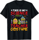 Science Teacher Costume Halloween Mad Scientist T-Shirt - T-Shirt | Black
