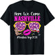 Here We Come Nashville Besties Trip 2026 Best Friend Travel T-Shirt - T-Shirt | Black