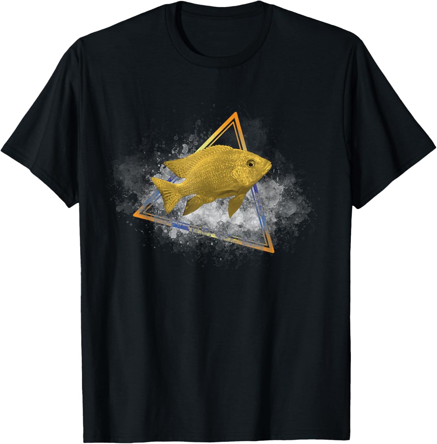 African Cichlids Peacock Cichlid Breeders Aquarium Fish T-Shirt - T-Shirt | Black