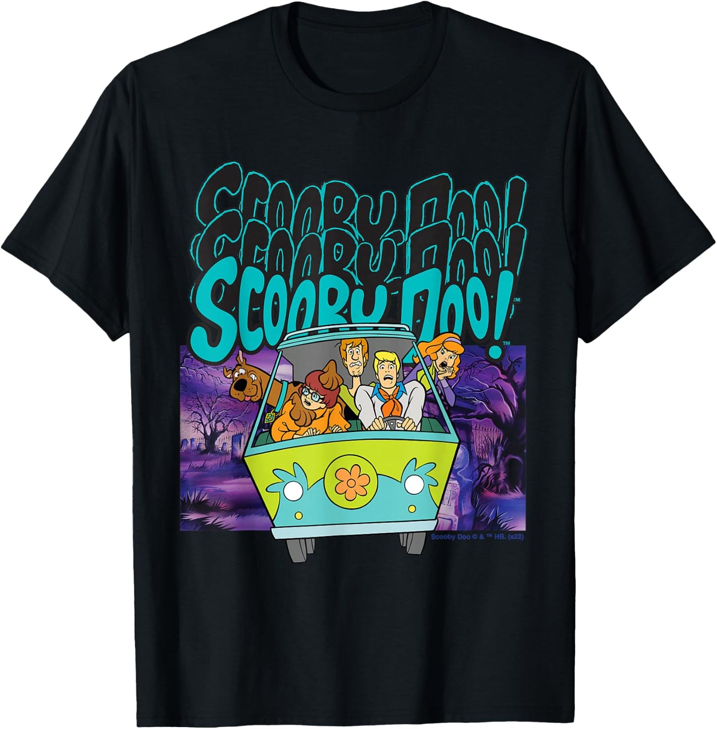 Scooby Doo! Scooby Doo! Scooby Doo! T-Shirt - T-Shirt | Black