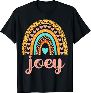 Joey Joey Name Birthday Shirt Gift T-Shirt - T-Shirt | Black